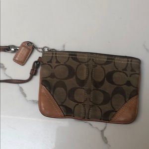 Coach wrist wallet